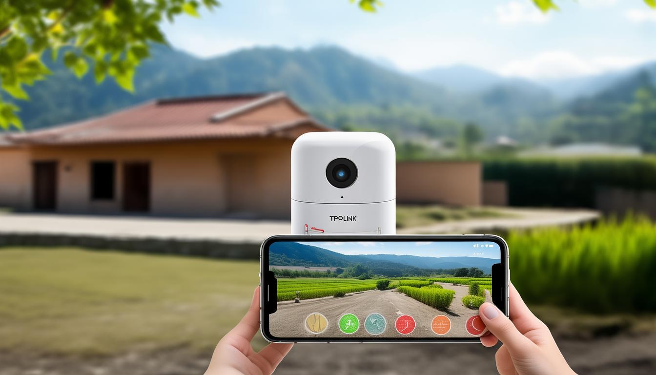 TP-Link摄像头在农村地区的应用优势_摄像头应用场景_网络摄像头应用